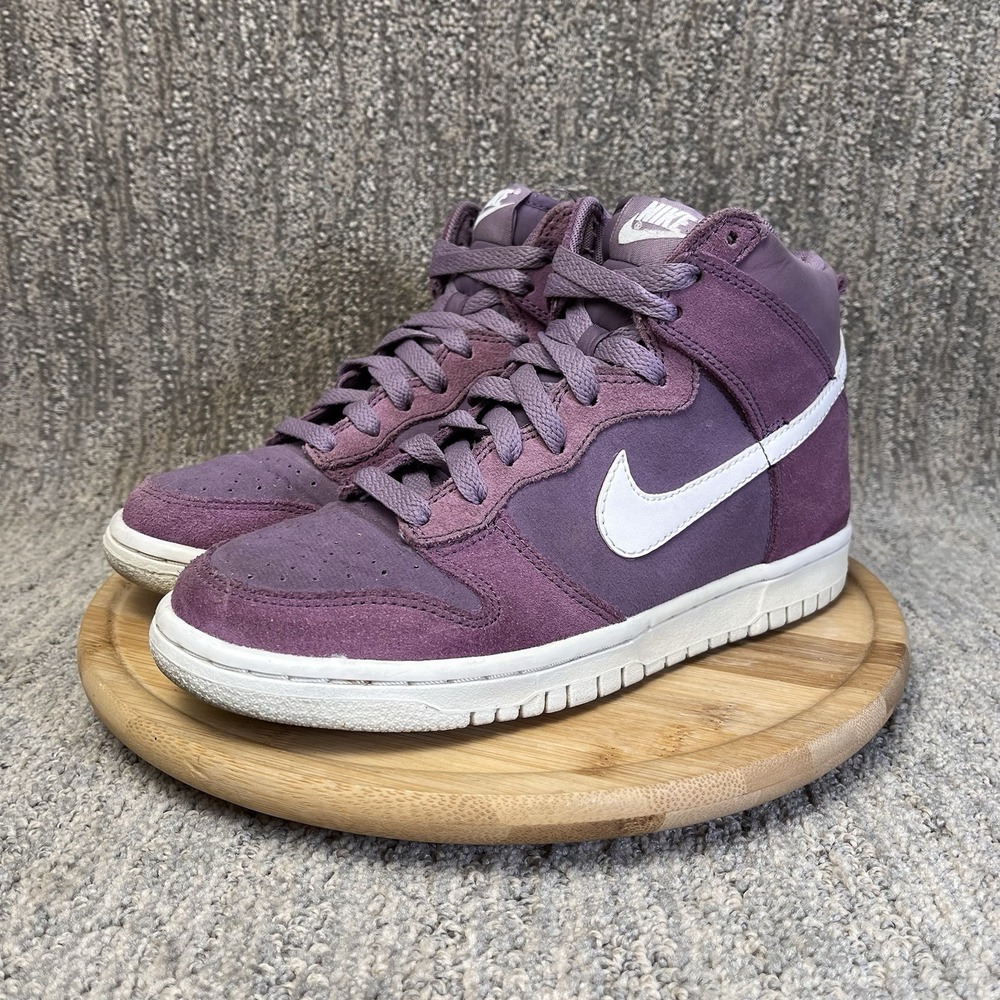Nike Dunk High GS Violet Dust Shoes Sneaker Youth 5.5Y Womens Size 7 308319-500